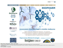 Tablet Screenshot of ekopharm.pl